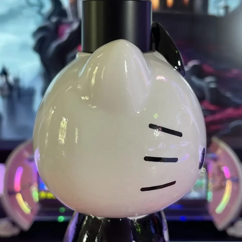 Hello Kitty Soap Pump Lotion Dispenser WhiteBlack 2024 Sanrio Halloween Skeleton